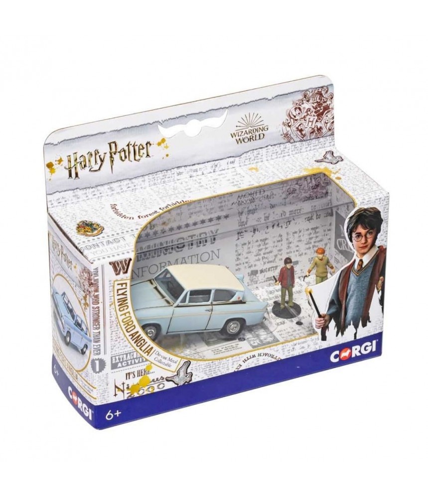 Harry Potter – Voiture Volante + 2 Figurines – Mattel – Neuf Sous Blister