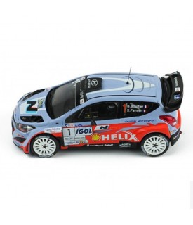 Hyundai i20 WRC - B. Bouffier - Rally Antibes 2014 - Ixo 1/43