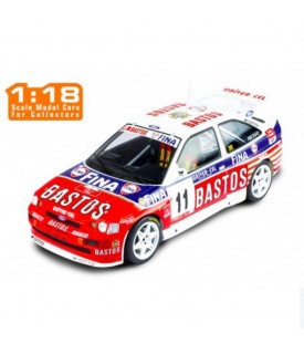 Ford Escort RS Cosworth - Duez - 24h Ypres Rally 1995 - Ixo 1/18