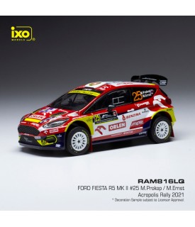 Ford Fiesta R5 mk2 - Prokop - Acropolis Rally 2021 - Ixo 1/43