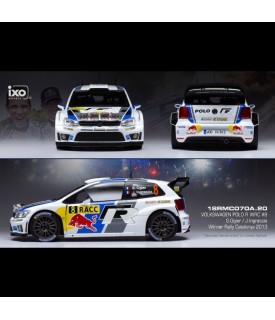 VW Polo WRC - S. Ogier - Catalunya winner 2013 - Ixo 1/18