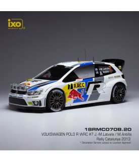 VW Polo WRC - Latvala - Catalunya Rally 2013 - Ixo 1/18