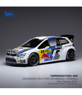 VW Polo WRC - Mikkelsen - Catalunya Rally 2013 - Ixo 1/18