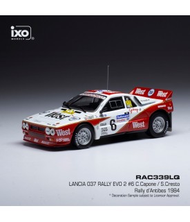 Lancia 037 - Capone - Rallye Antibes 1984 - Ixo 1/43
