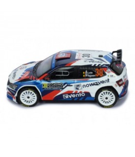 Skoda Fabia Rally2 Evo - Loix - Monte Carlo 2022 - Ixo 1/43