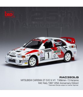 Mitsubishi Carisma GT EvoIV - Mäkinen - RAC Rally 1997 - Ixo 1/43
