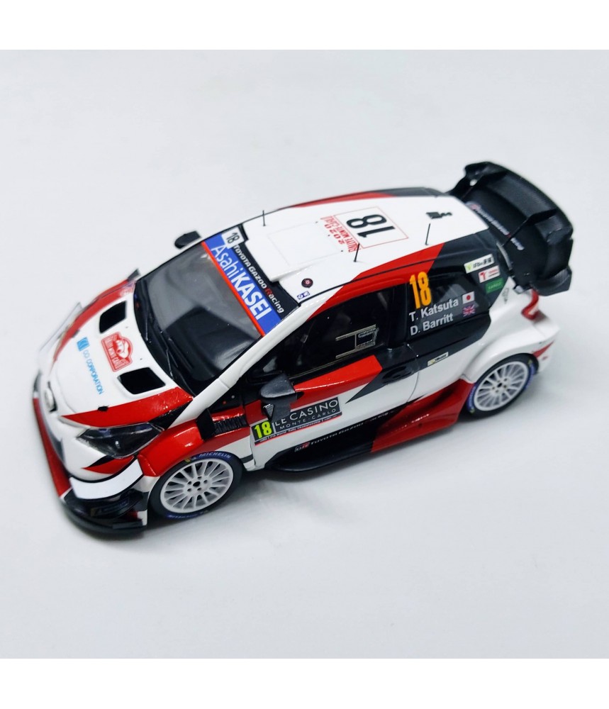 1:43 Spark S6693 Toyota GR Yaris Rally1 Katsuta rally Monte Carlo 2022
