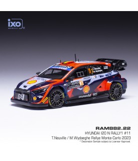 Hyundai i20 Rally1 - Neuville - Monte Carlo 2023 - Ixo 1/43