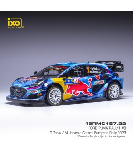 Ford Puma Rally1 - Tanak - Central European Rally 2023 - Ixo 1/18
