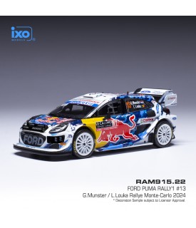 Ford Puma Rally1 - Munster - Monte Carlo 2024 - Ixo 1/43