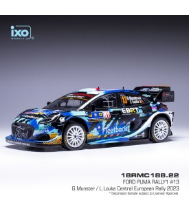 Ford Puma Rally1 - Munster - Central European Rally 2023 - Ixo 1/18