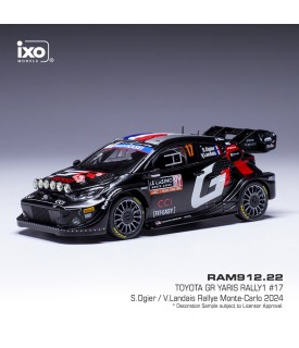 Toyota Yaris Rally1 - S. Ogier - Monte Carlo 2024 - Ixo 1/43
