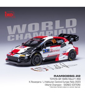 Toyota Yaris Rally1 - K. Rovanpera - Central European Rally 2023 - Ixo 1/43