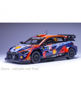 Hyundai i20 Rally1 - Neuville - Central European Rally 2023 - Ixo 1/18