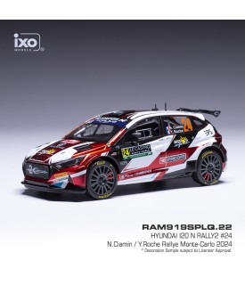 Hyundai i20 Rally2 - Ciamin - Monte Carlo 2024 - Ixo 1/43