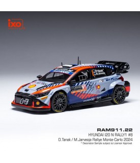 Hyundai i20 Rally1 - Tanak - Monte Carlo 2024 - Ixo 1/43