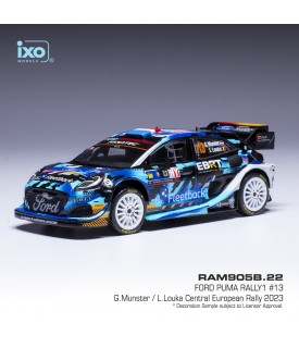 Ford Puma Rally1 - Munster - Central European Rally 2023 - Ixo 1/43