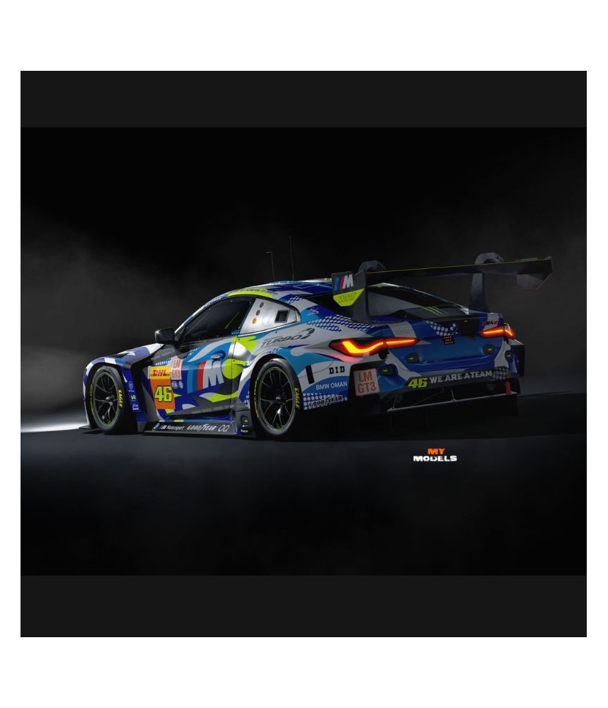 Miniature SPARK BMW M4 GT3 #46 Team WRT - Le Mans 2024 - Rossi / Al Harthy - 1/43