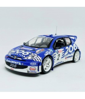 Épuisé - Peugeot 206 WRC - F. Loix - Rallye du Condroz 2003 - Ixo 1/43