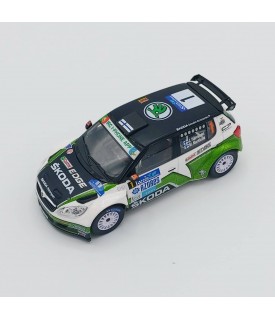 Skoda Fabia S2000 - J. Hanninen - Rally Acores 2012 - Abrex 1/43